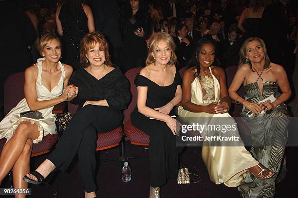 Elisabeth Hasselbeck, Joy Behar, Barbara Walters, Star Jones Reynolds and Meredith Vieira of "The View" *EXCLUSIVE*