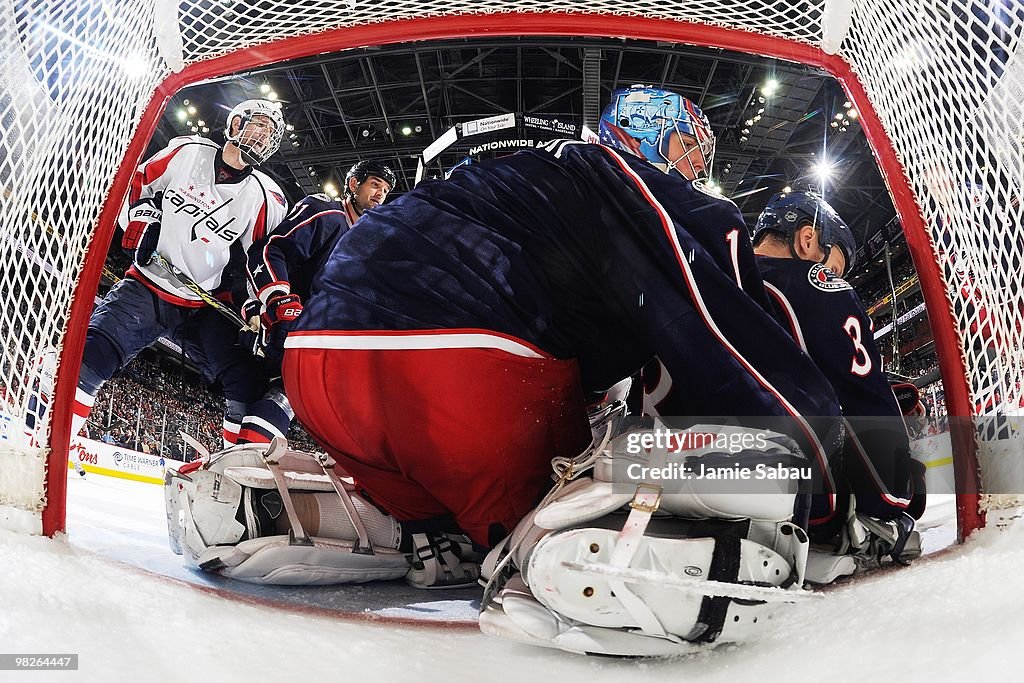 Washington Capitals v Columbus Blue Jackets