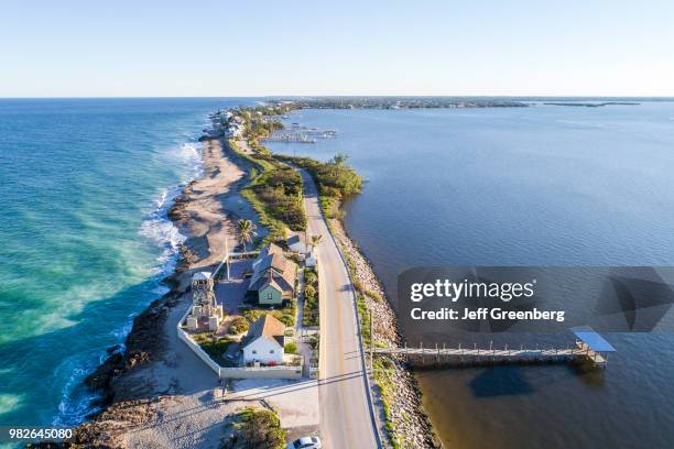 Florida, Hutchinson Island, Stuart, Ross Witham Beach, House Of Refuge Museum.