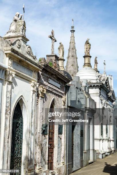 Argentina, Buenos Aires, Cementerio de la Recoleta Cemetery, historic mausoleums.