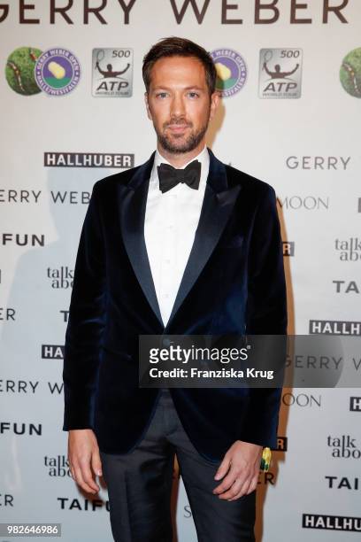Influencer Michael Christian Meyer attends the Gerry Weber Open Fashion Night 2018 at Gerry Weber Stadium on June 23, 2018 in Halle, Germany.