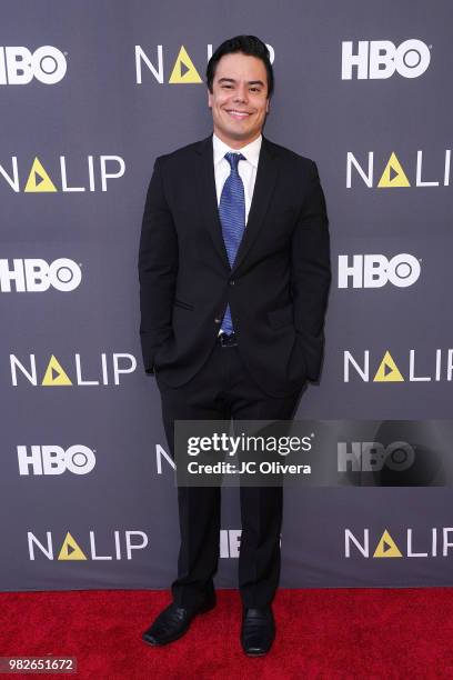 Actor Francisco Ramos attends NALIP 2018 Latino Media Awards at The Ray Dolby Ballroom at Hollywood & Highland Center on June 23, 2018 in Hollywood,...