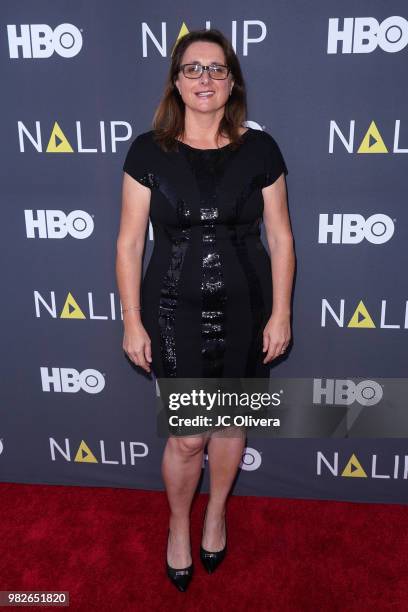 Victoria Alonso attends NALIP 2018 Latino Media Awards at The Ray Dolby Ballroom at Hollywood & Highland Center on June 23, 2018 in Hollywood,...