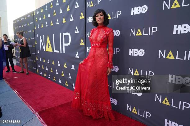 Actor Mishel Prada attends NALIP 2018 Latino Media Awards at The Ray Dolby Ballroom at Hollywood & Highland Center on June 23, 2018 in Hollywood,...