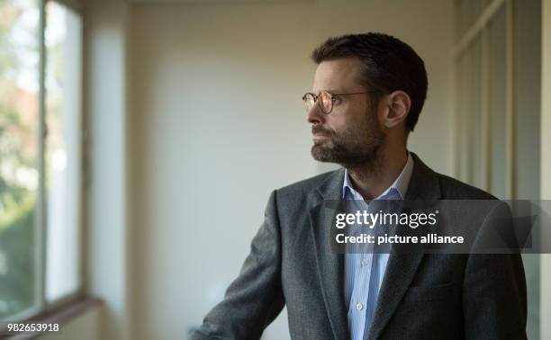 Felix Breyer, managing director of the philharmonic orchestra poses for a picture in Bad Reichenhall, Germany, 25 January 2018. The symphonic...