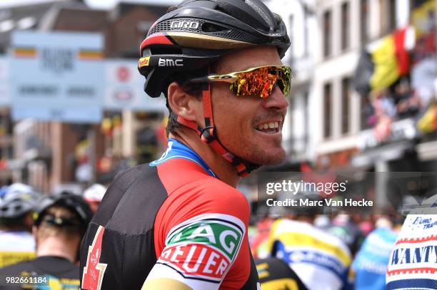 Start / Greg Van Avermaet of Belgium and Team BMC Racing Team / during the 119th Belgian Road Championship 2018, Elite Men a 223,6km race from Binche...