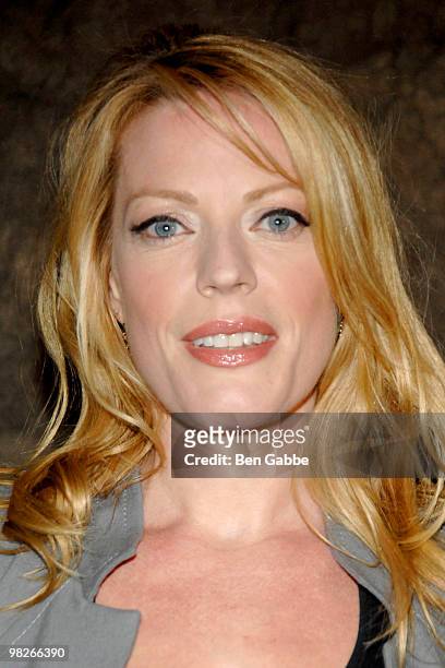 Sherie Rene Scott attends the "Everyday Rapture" Broadway cast meet and greet on April 5, 2010 in New York City.