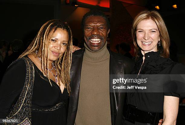 Kasi Lemmons, Vondie Curtis-Hall and Dawn Hudson, Executive Director of Film Independent *EXCLUSIVE*