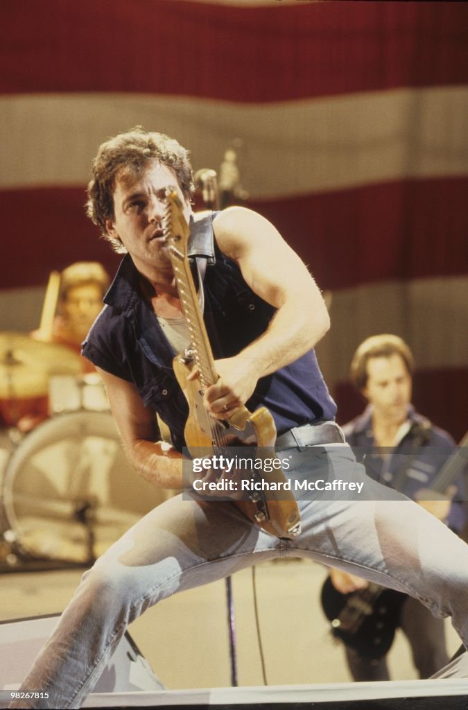 Bruce Springsteen And The E Street Band Perform Live