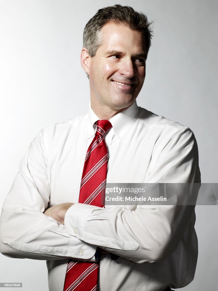 Scott R. Brown Scott Brown, United States Senator from Massachusetts, poses for a ...