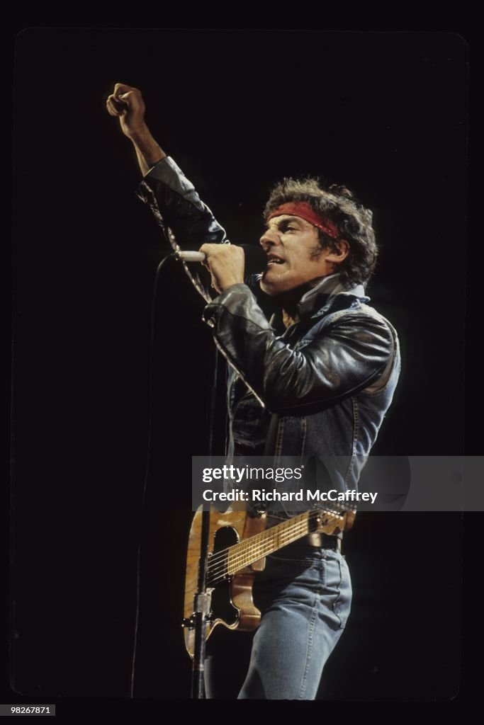 Bruce Springsteen Performs Live