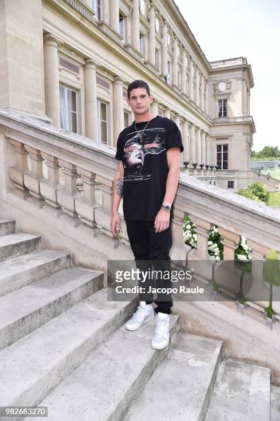 Jeremie Laheurte attends the Balmain Menswear Spring/Summer 2019 show as part of Paris Fashion Week on June 24, 2018 in Paris, France.
