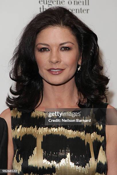 Actress Catherine Zeta Jones attends the 2010 Monte Cristo Awards at Bridgewaters on April 5, 2010 in New York City.