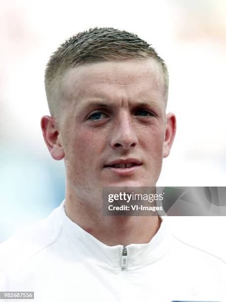 Goalkeeper Jorden Pickford of England during the 2018 FIFA World Cup Russia group G match between England and Panama at the Nizhny Novgorod stadium...