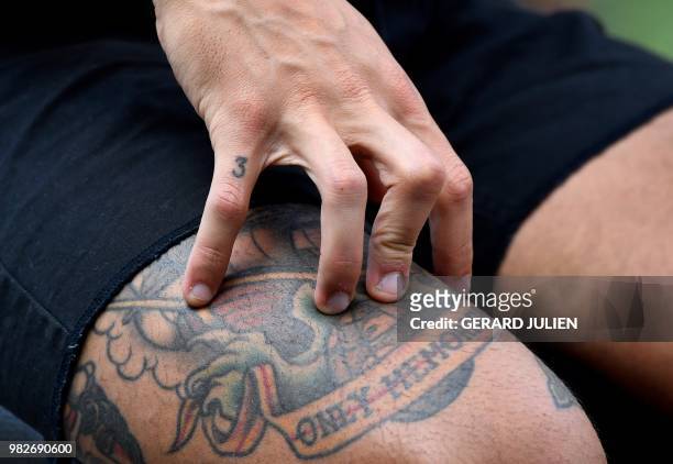 107 Tattoo No. 3 Photos and Premium High Res Pictures - Getty Images