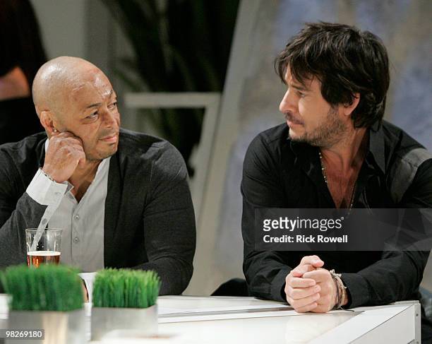 Martinez and Ricky Paull Goldin in a scene that airs the week of April 12, 2010 on Disney General Entertainment Content via Getty Images Daytime's...