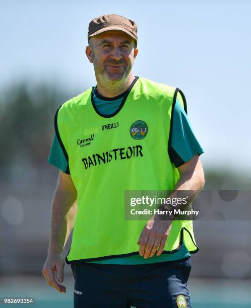 Offaly , Ireland - 24 June 2018; Offaly manager Paul Rouse prior to the GAA Football All-Ireland Senior Championship Round 2 match between Offaly and...