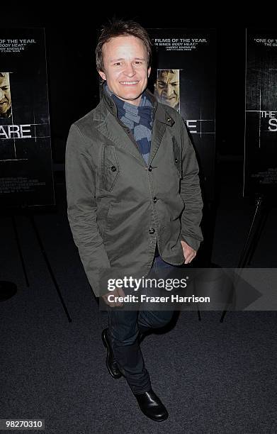 Actor Damon Herriman arrives at the Los Angeles premiere of "The Square" at the Landmark Theater on April 5, 2010 in Los Angeles, California.