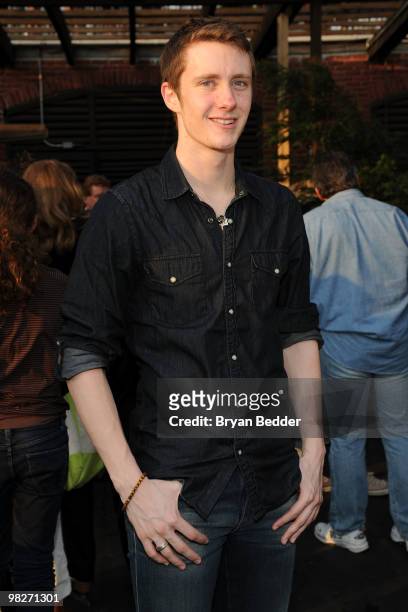Figure skater Jeremy Abbott attends the Figure Skating in Harlem's 2010 Skating with the Stars benefit gala in Central Park on April 5, 2010 in New...