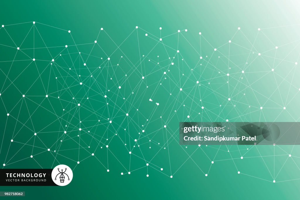 Abstract Network Background High-Res Vector Graphic - Getty Images