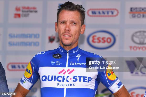 Podium / Philippe Gilbert of Belgium and Team Quick-Step Floors Silver Medal / Celebration / during the 119th Belgian Road Championship 2018, Elite...