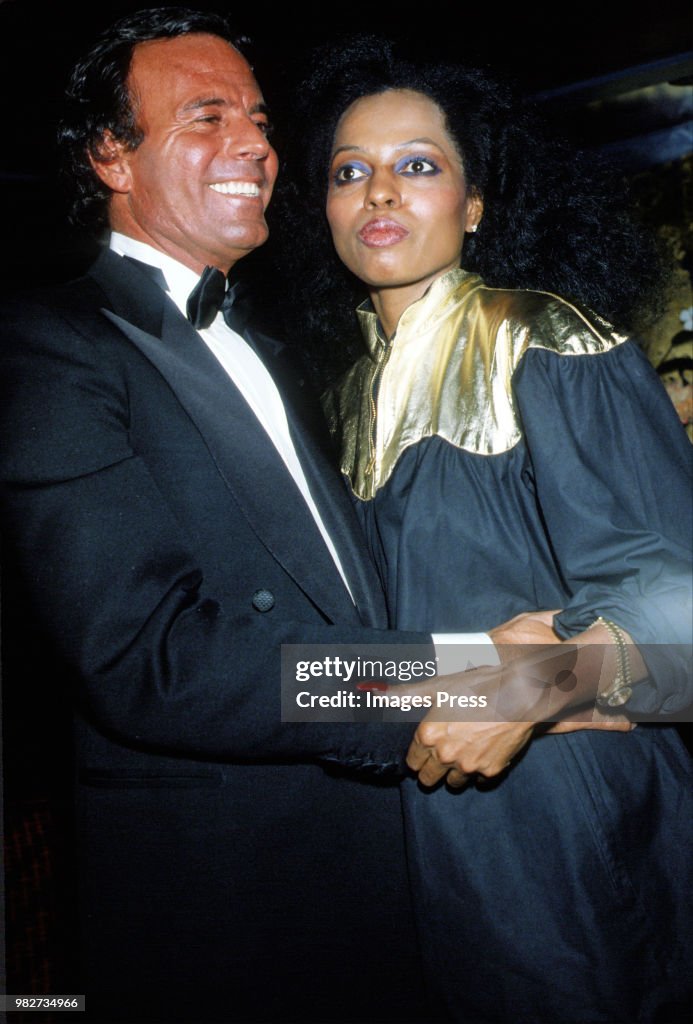 Julio Iglesias and Diana Ross...