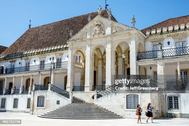 Portugal, Coimbra, University of Coimbra, Paco das Escolas, University Palace, Via Latina.