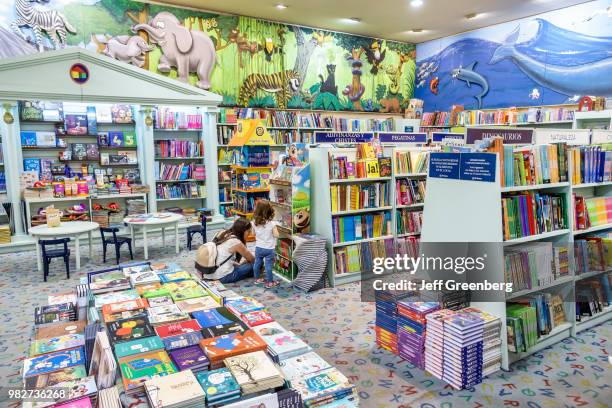 The childrens area in the El Ateneo Grand Splendid bookstore.