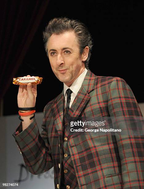 Alan Cumming attends the 8th annual "Dressed To Kilt" Charity Fashion Show at M2 Ultra Lounge on April 5, 2010 in New York City.