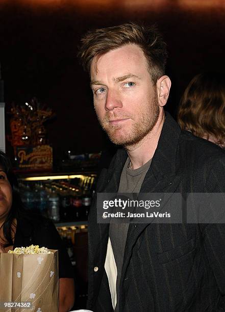Actor Ewan McGregor attends the premiere of "The Square" at the Landmark Theater on April 5, 2010 in Los Angeles, California.