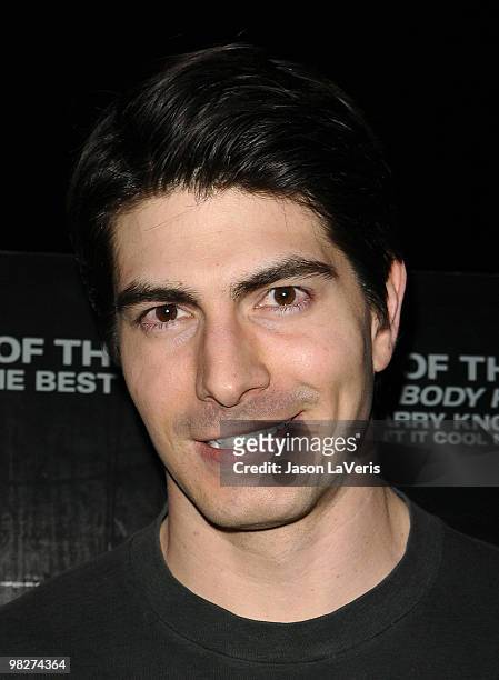 Actor Brandon Routh attends the premiere of "The Square" at the Landmark Theater on April 5, 2010 in Los Angeles, California.