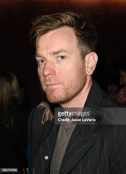 Actor Ewan McGregor attends the premiere of "The Square" at the Landmark Theater on April 5, 2010 in Los Angeles, California.