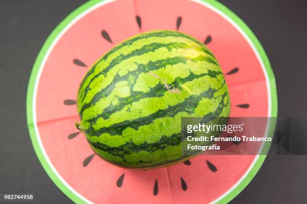 watermelon - pico sandia - fotografias e filmes do acervo