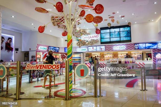 Argentina, Buenos Aires, Recoleta Mall, Village Cines, multiplex movie theater.