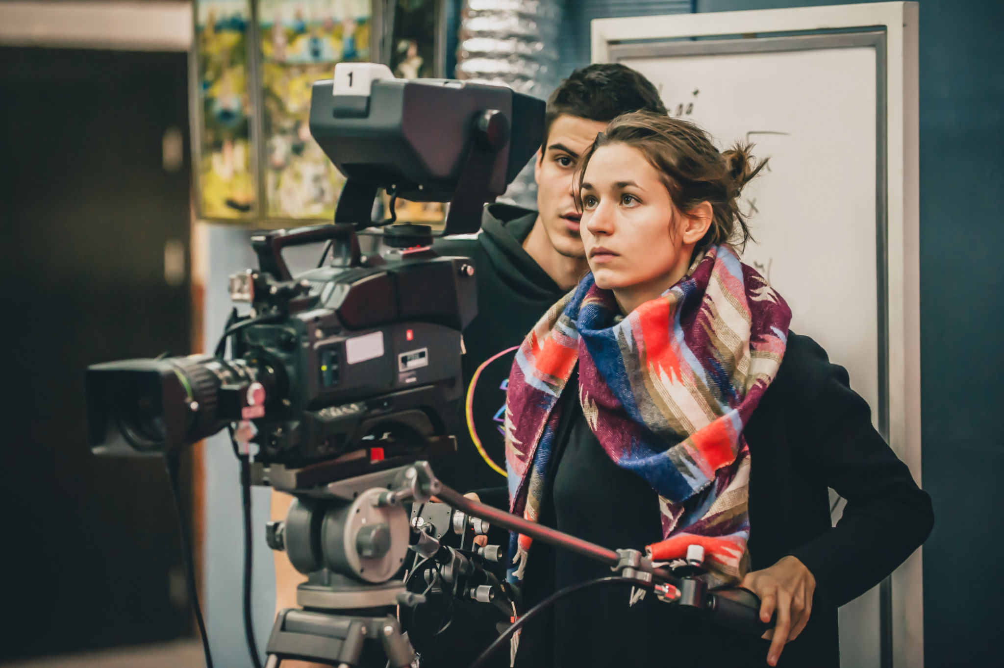 student videographer