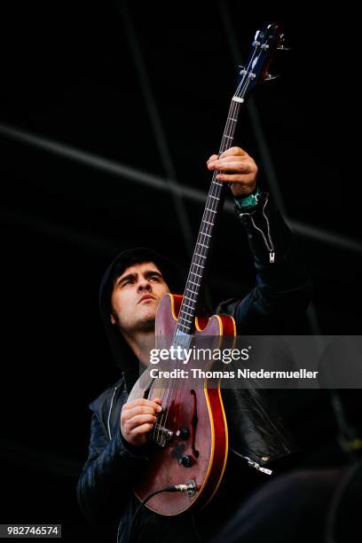 Robert Levon Been of Black Rebel Motorcycle Club performs during the first day of the Southside Festival on June 22, 2018 in Neuhausen, Germany.