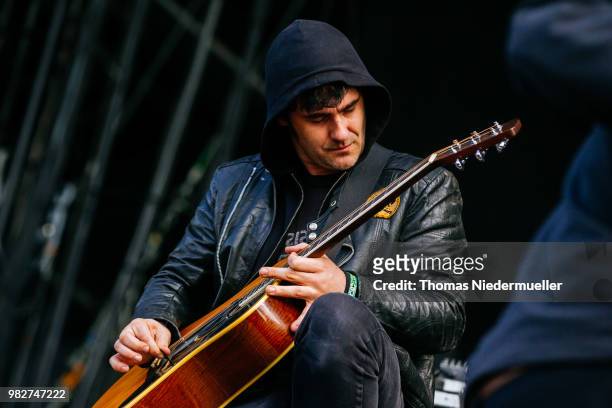Robert Levon Been of Black Rebel Motorcycle Club performs during the first day of the Southside Festival on June 22, 2018 in Neuhausen, Germany.