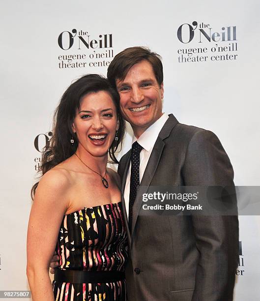 Kathy Voytko and John Cudia attends the 2010 Monte Cristo Awards at Bridgewaters on April 5, 2010 in New York City.