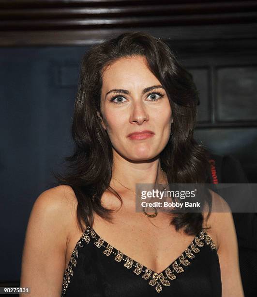 Laura Benanti attends the 2010 Monte Cristo Awards at Bridgewaters on April 5, 2010 in New York City.