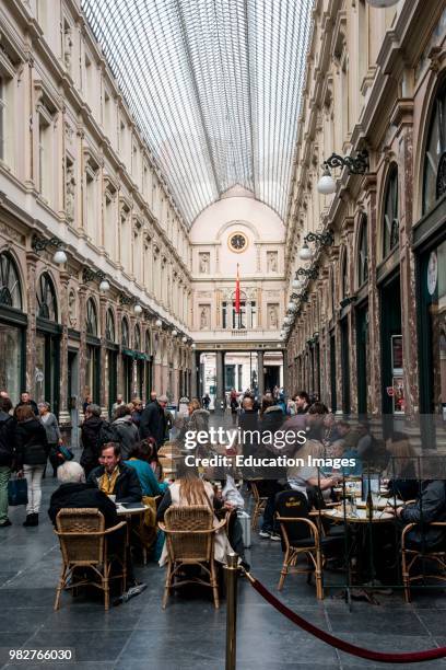 Galerie Royale St. Hubert, Brussels, Belgium.