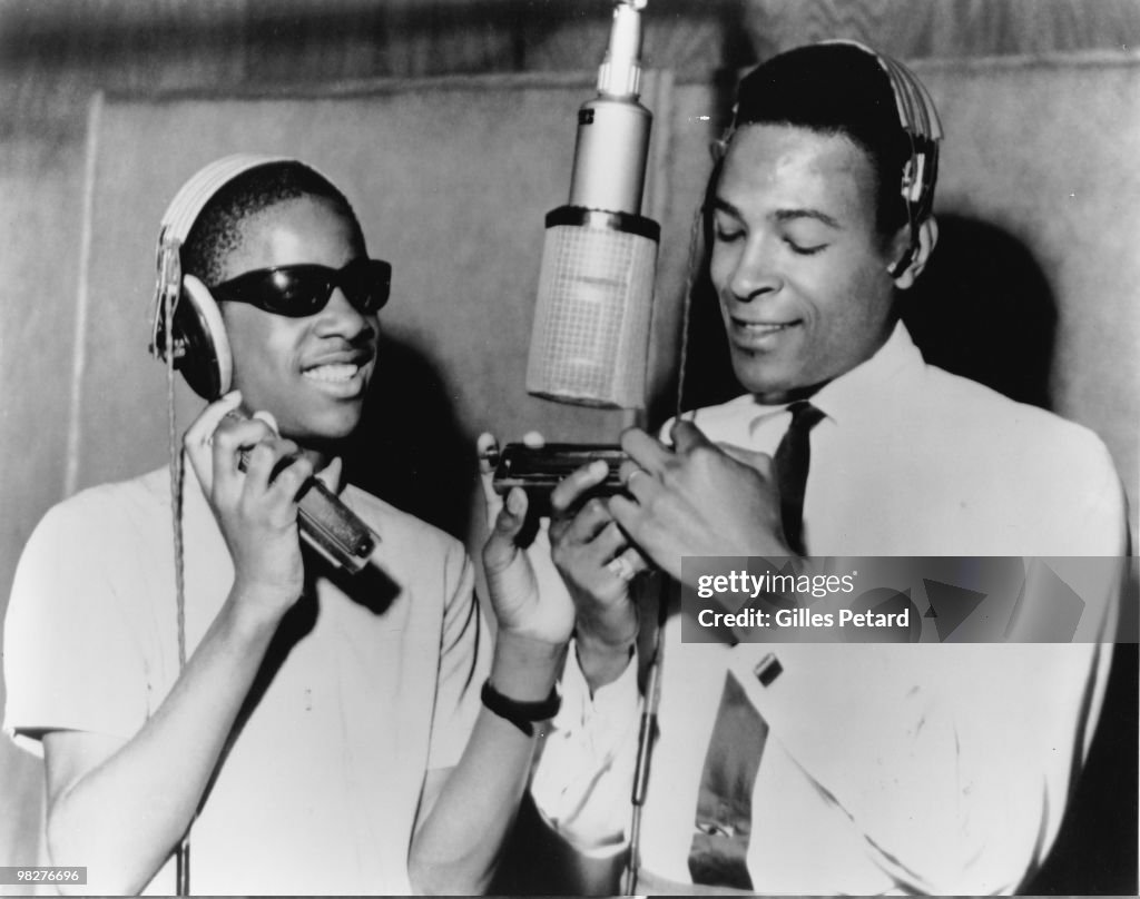 Stevie Wonder And Marvin Gaye