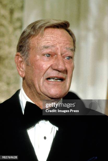 John Wayne circa 1979 in New York.