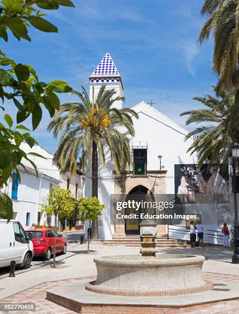 Marbella, Costa del Sol, Malaga Province, Andalusia, southern Spain. Hermita del Santo Cristo or Hermitage of Holy Christ in the old town.