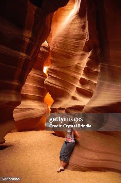 antelope canyon awe - brindle stock pictures, royalty-free photos & images