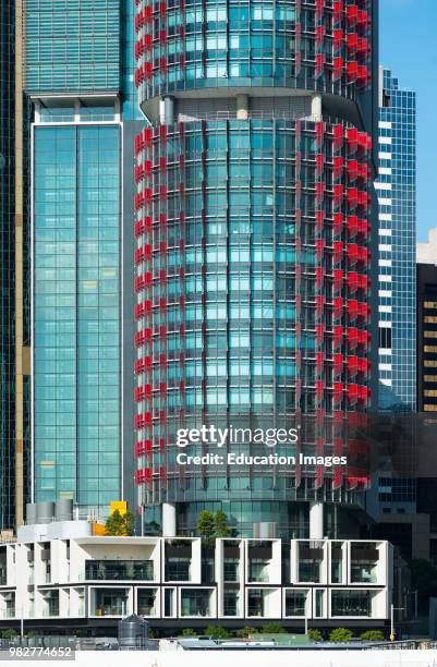 The towers of Barangaroo South seen from Darling Harbour, Sydney Australia.