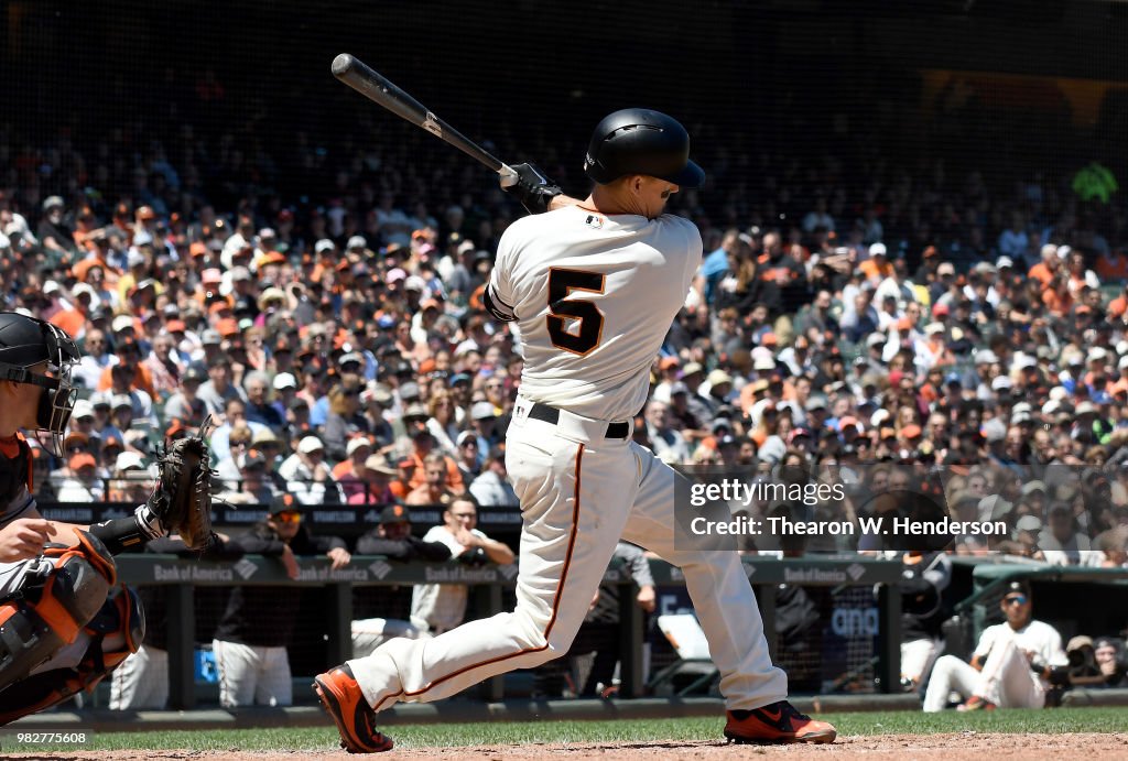 Miami Marlins v San Francisco Giants