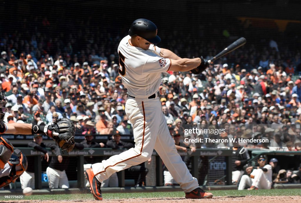 Miami Marlins v San Francisco Giants