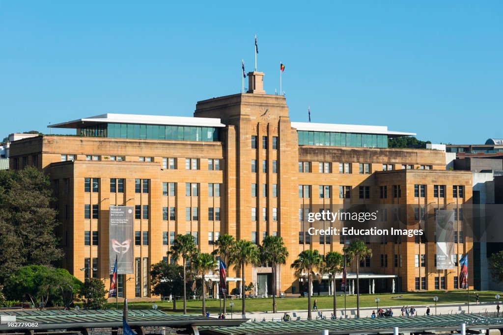 Museum of Contemporary Art, Circular Quay West, The Rocks, Sydney, Australia.