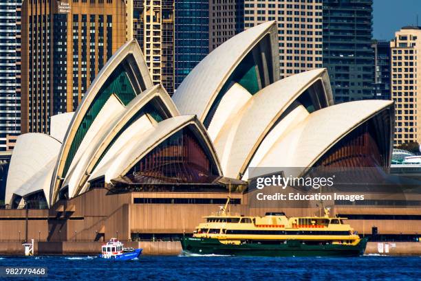 The iconic Sydney Opera House, Sydney, New South Wales, Australia.