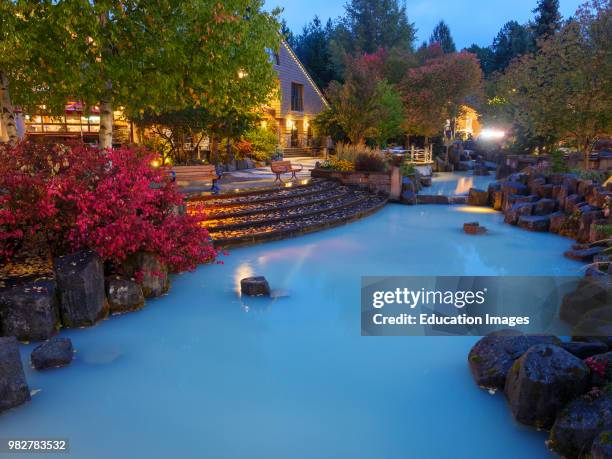 Evening scene. Whistler. British Columbia. Canada.